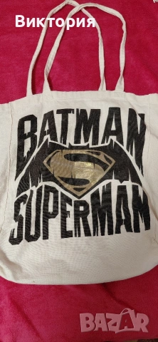 Торбичка от плат Батман / Batman