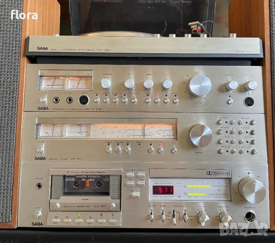 Винтидж сет SABA в топ състояние , снимка 5 - Аудиосистеми - 50610732