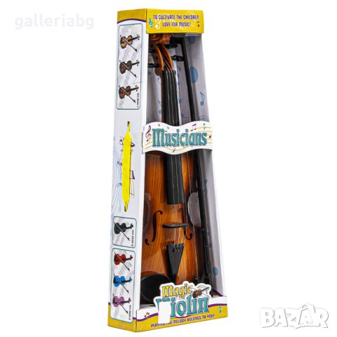 Детска играчка музикален инструмент – цигулка 🎻