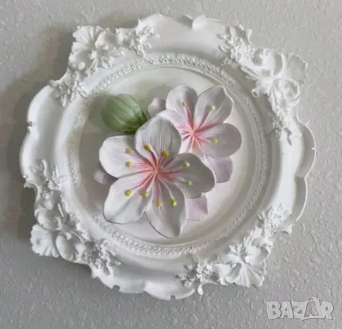 Молд цвят праскова 8 см , снимка 1 - Форми - 49050291