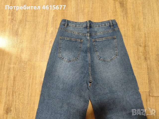 дънки с висока талия , снимка 5 - Дънки - 52043374