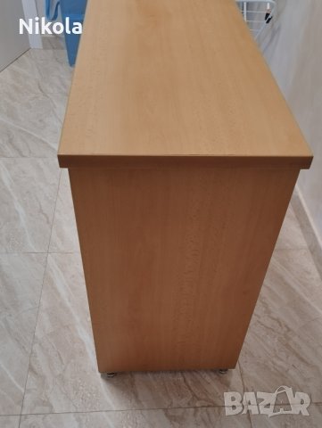 Бюро 80/40см цбят бук , помощна офис маса 3бр, снимка 3 - Бюра - 40786699