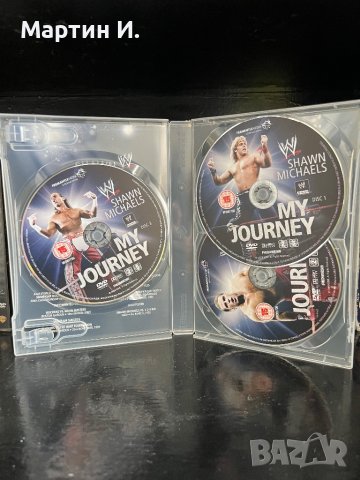 Кеч dvd на Shawn Michaels, снимка 2 - DVD филми - 42791204
