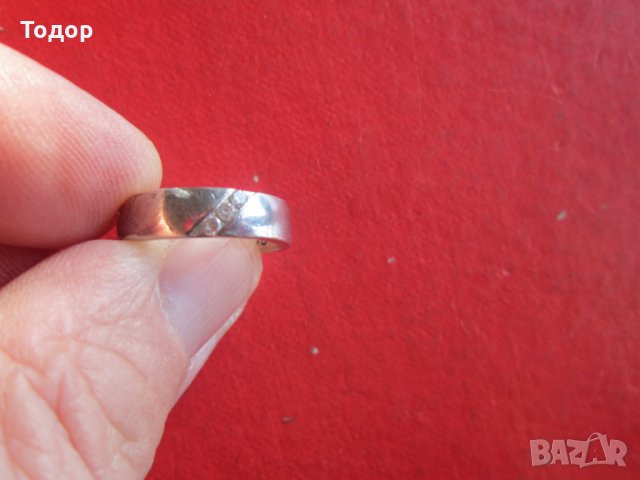 Страхотен сребърен пръстен с камъни 925, снимка 2 - Пръстени - 35017624