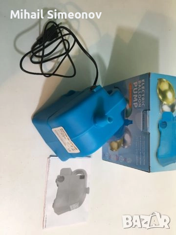 помпа за балони електрическа надуване к301, снимка 3 - Декорация - 52877342