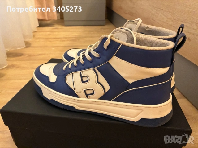 Обувки кецове Hugo Boss Baltimore, снимка 5 - Кецове - 53021160