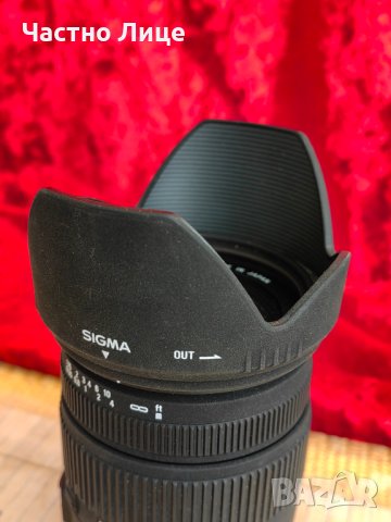 Оригинален Японски Сенник за Обектив SIGMA DC 18-125mm за CANON AF