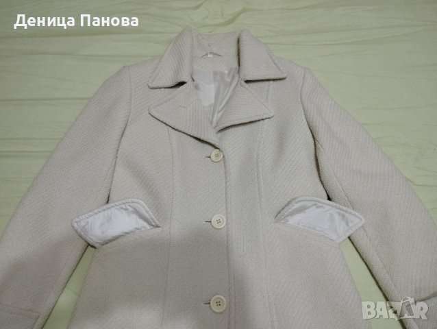 Елегантно дамско палто, снимка 6 - Палта, манта - 42797200