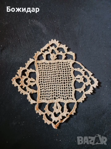 Ръчно Плетено каре(терличка).На 1 кука., снимка 2 - Декорация за дома - 51348549