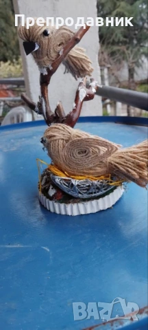 Ръчно изработена декорация „Пролетни пиленца“ – Уют за вашия дом, снимка 4 - Декорация за дома - 54080916