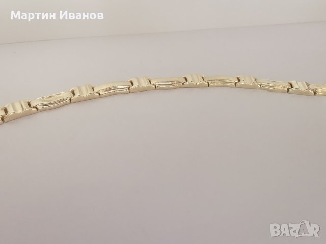 Златна мъжка гривна 2, снимка 3 - Гривни - 42124434