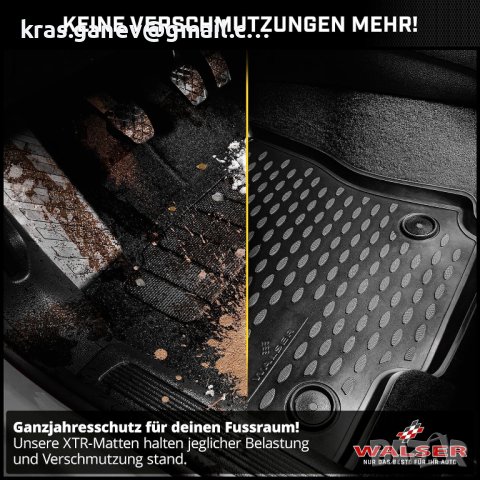 XTR гумени подови стелки за кола, съвместими с Tesla Model S (5YJS) Facelift 2016-Today, снимка 2 - Аксесоари и консумативи - 44281351