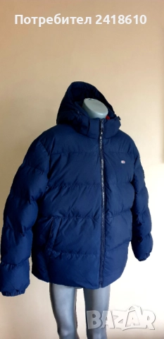 Tommy Hilfiger Mens Down Water Repellent Jacket Size 2XL НОВО! ОРИГИНАЛ! Мъжко Зимно пухено Яке!, снимка 17 - Якета - 52557013