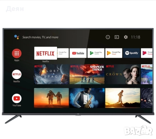 Телевизор LЕD Smаrt Аndrоіd TCL, 50" (127 CM), 50EP660, 4K Ultra HD, снимка 18 - Телевизори - 52991798