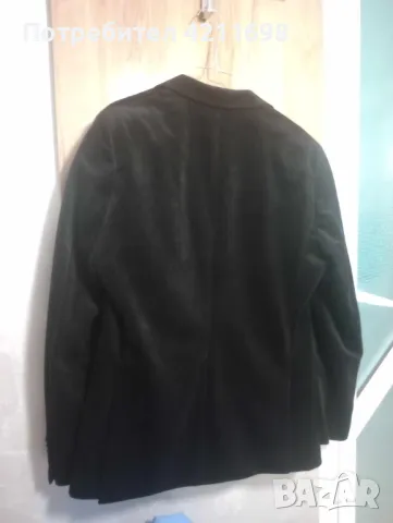 Мъжко черно сако, снимка 2 - Сака - 48336146