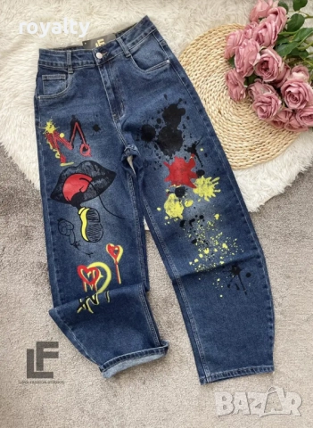 Дънки LFS Mickey Collection, снимка 6 - Дънки - 52837761