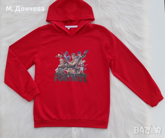 Детски суичър FORTNITE 9-10 години, снимка 5 - Детски Блузи и туники - 38979495
