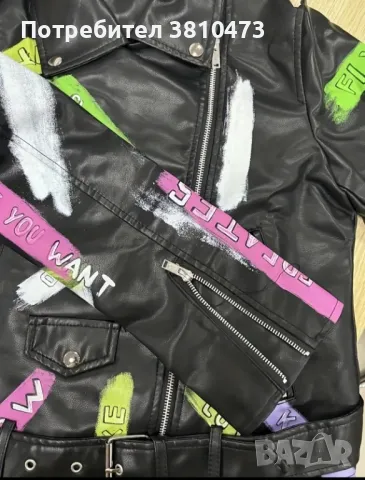 продавам ново кожено яке размер л-хл, снимка 4 - Якета - 50064656
