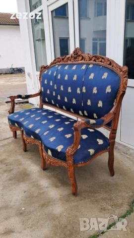 Диван ретро масив №121, снимка 3 - Дивани и мека мебел - 54078254