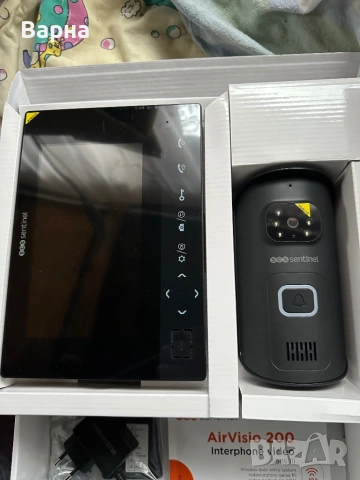 Видеодомофон Sentinel AirVisio 200, снимка 3 - Друга електроника - 53949285
