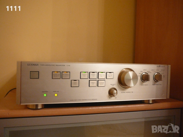 LUXMAN C-05, снимка 2 - Ресийвъри, усилватели, смесителни пултове - 51150492