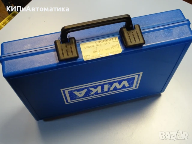 образцов манометър WIKA 341.11.250 (0-0.60)Bar precision test pressure gauge, снимка 10 - Резервни части за машини - 50505135