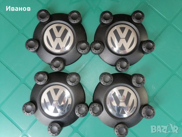 капачки за джанти 5х112 VW- original , снимка 1 - Части - 42771404