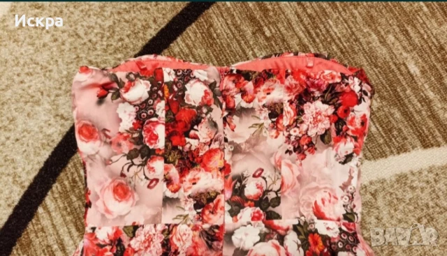 Рокля на цветя, снимка 2 - Рокли - 50497889