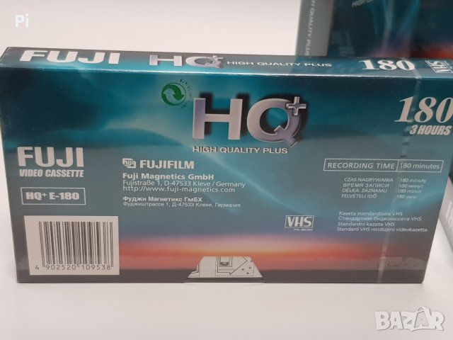 Видеокасета VHS Fuji HQ+ E-180 - НОВА , снимка 6 - Други жанрове - 40462633