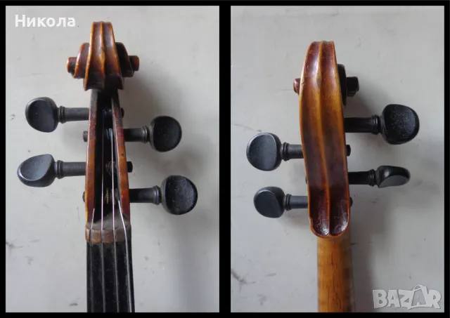 Цигулка Joh. Bapt. Schweitzer , снимка 5 - Струнни инструменти - 48536955