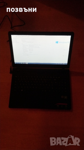 Лаптоп Lenovo Ideapad 100 100-15IBY Celeron N2840 работещ на части LA-C771P, снимка 2 - Части за лаптопи - 36553636