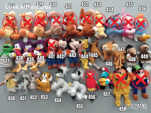McDonalds Toys / Макдоналдс Играчки от 90те Винтидж Колекционерски, снимка 10 - Колекции - 46745216