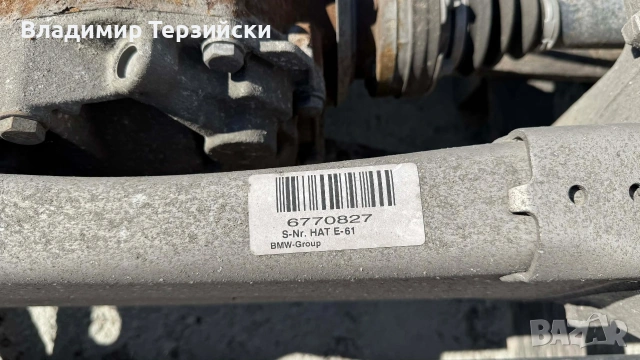 заден мост с диференциал за БМВ Е61, снимка 2 - Части - 54339367