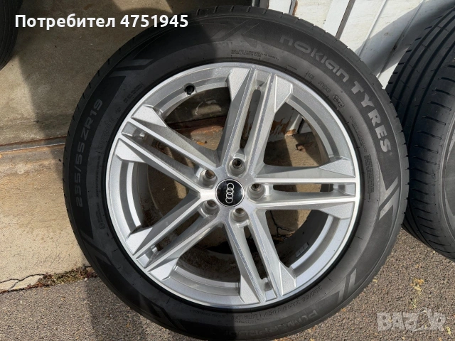 235 55 19 Audi Q5, снимка 2 - Гуми и джанти - 54083575