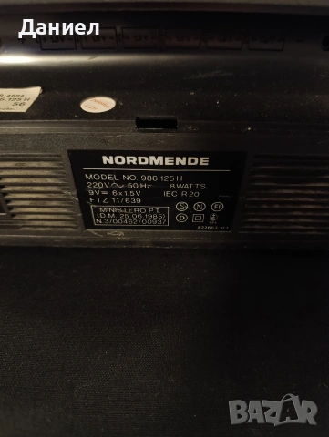 Касетофон Nordmende , снимка 7 - Радиокасетофони, транзистори - 53880235