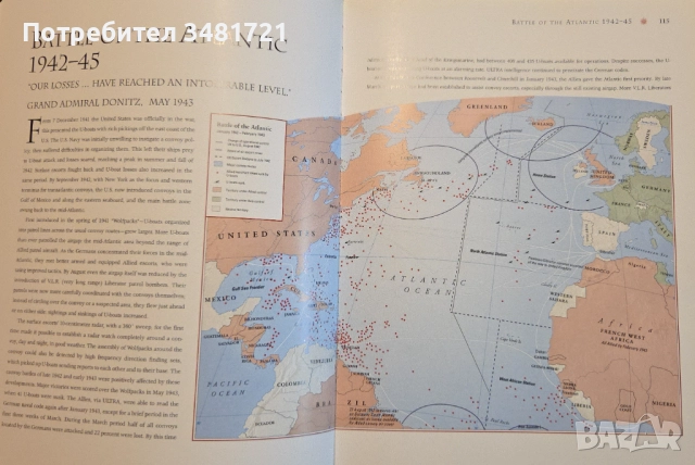 The Historical Atlas of World War 2, снимка 9 - Енциклопедии, справочници - 52898495