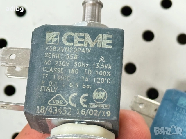 CEME V382 3 пътен клапан Соленоид 220V AC