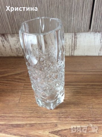 Кристална ваза, снимка 2 - Вази - 31912076
