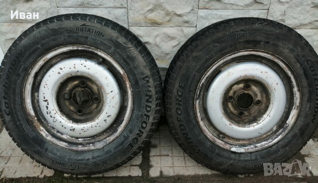 Зимни гуми с джанти Windforce, снимка 1 - Гуми и джанти - 31410757