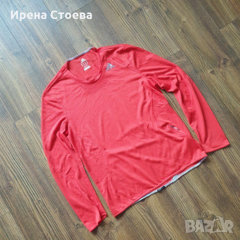 Страхотна мъжка спортна блуза ADIDAS  SUPERNOVA размер S , снимка 2 - Спортни дрехи, екипи - 31214260