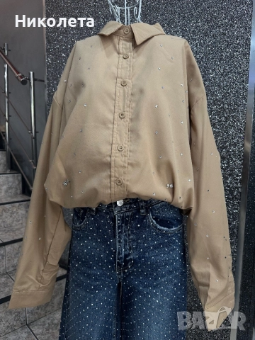 Риза 2 цвята , снимка 2 - Ризи - 51606381