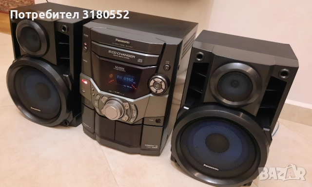 Аудио система PANASONIC-AK-210-2х220W music, снимка 3 - Аудиосистеми - 52618090