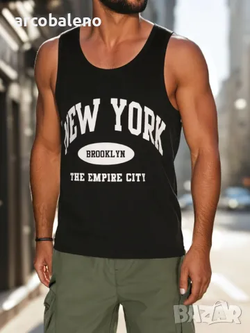 Мъжка тениска без ръкави, 2цвята , снимка 8 - Тениски - 50379947