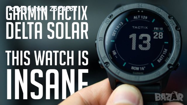 Garmin Tactix Delta Solar Sapphire, снимка 7 - Смарт часовници - 42865701