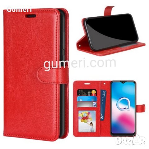 Alcatel 3x (2020) Калъф тип тефтер , снимка 5 - Калъфи, кейсове - 30459536