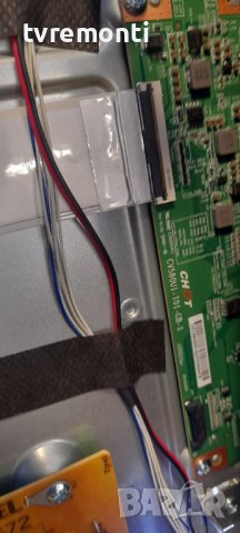 T Con Board Cv580u1-t01-cb-1 for 58 inc DISPLAY ,for Toshiba 58UL2B63DB, снимка 3 - Части и Платки - 37131400