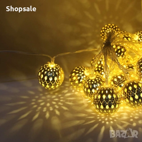 Коледни лампички – метални фигурки SD32, снимка 6 - Декорация за дома - 52319057