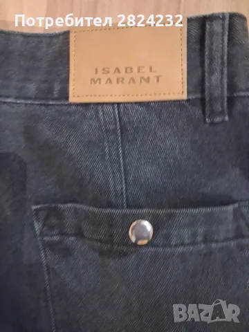 Дамски дънки карго на ISABEL  MARANT , снимка 3 - Дънки - 56459043