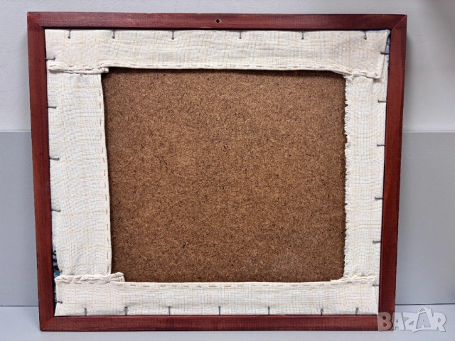 Ушит Гоблен "Фрегата в бурно море", снимка 2 - Гоблени - 54144223