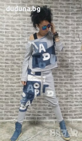 Чаровен дамски сет потури и блуза !, снимка 2 - Комплекти - 39700789